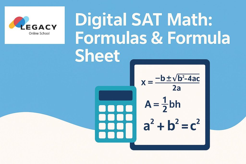 Sat Question Formula Math Question Digital SAT Math: Formulas & Formula Sheet