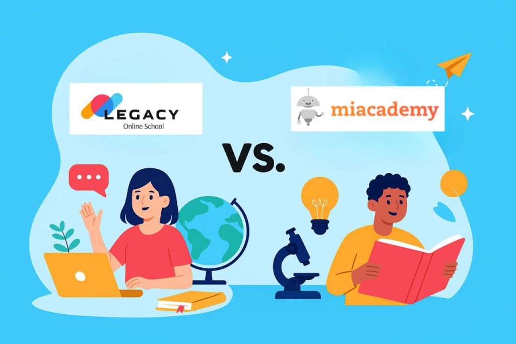 Legacy Online School vs. Miacademy: Accredited Online Homeschool Curriculum