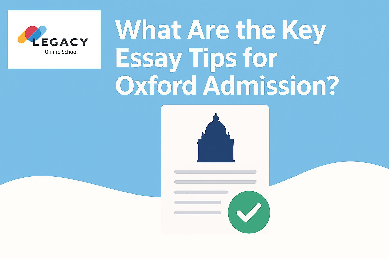 Oxford Personal Statement