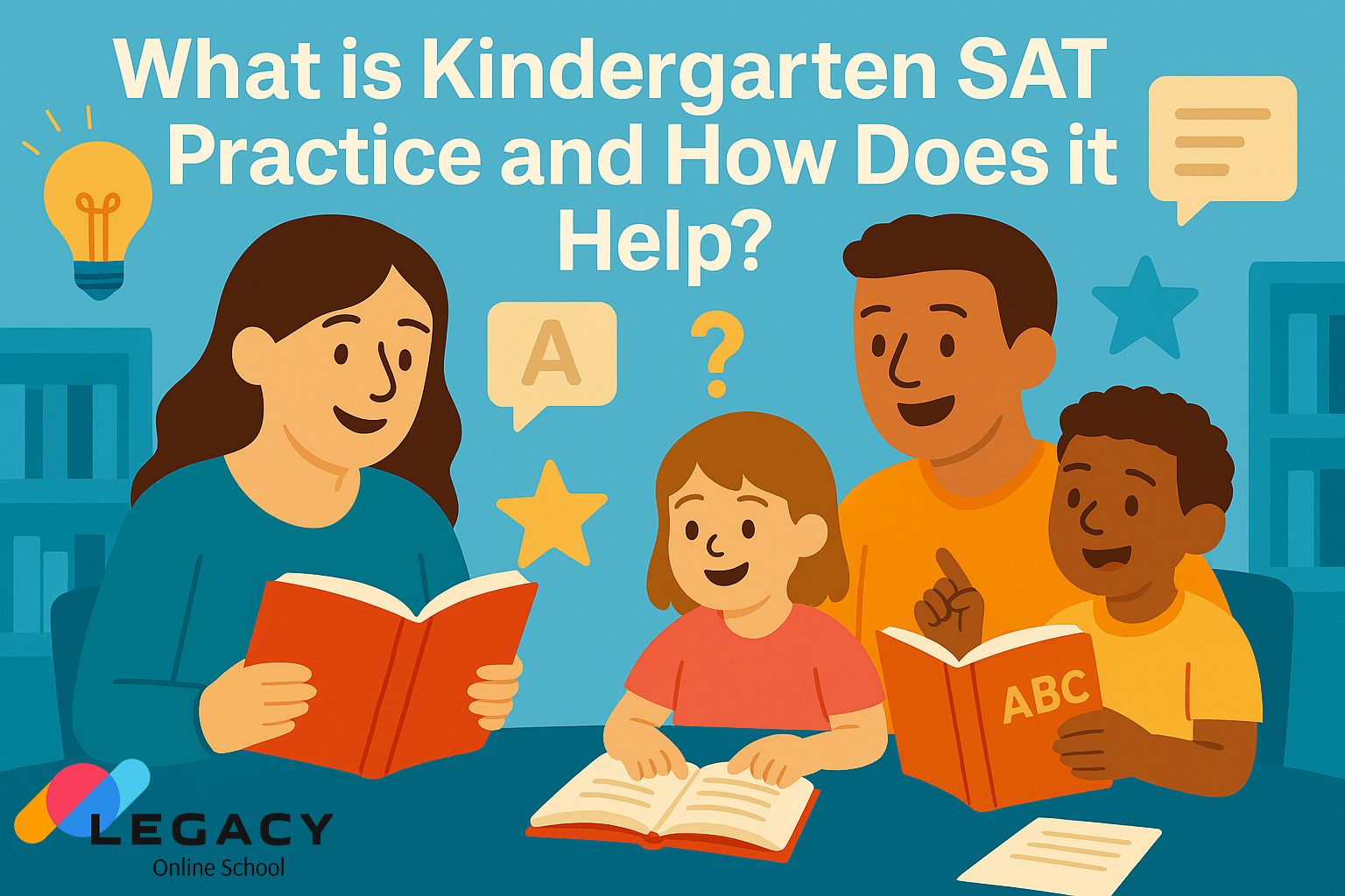 Kindergarten SAT Practice: Reading Assessment & Resource
